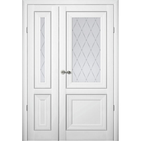 Usa interior THG GALPra2 Vinil Alb Mat Dubla