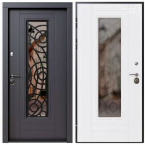 Usa Exterior Casa THG SIDNEY Antracit / Alb Mat