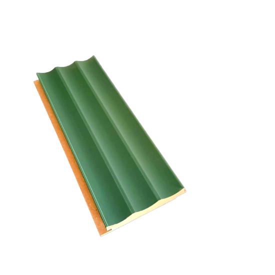 Riflaj ondulat din mdf THG VAG Verde