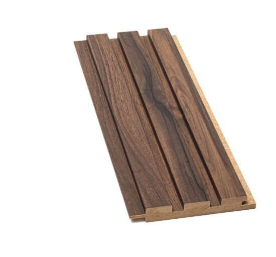 Riflaj drept din mdf THG Woo Stejar Inchis