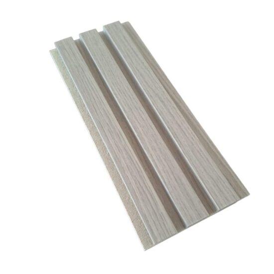 Riflaj drept din mdf THG Woo Stejar Cenusiu