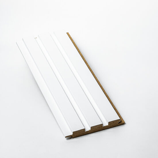 Riflaj drept din mdf THG Sof Alb Mat