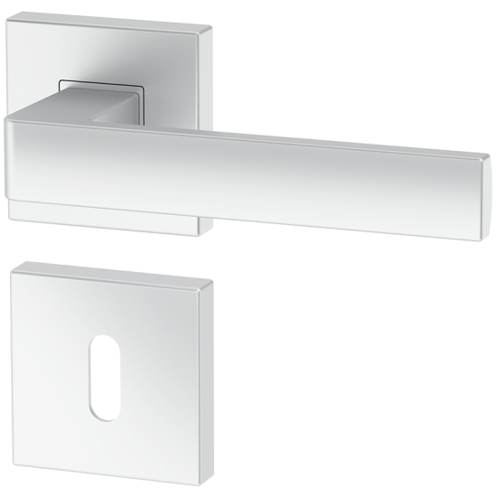 Manere usi ERGO argintiu mat cheie