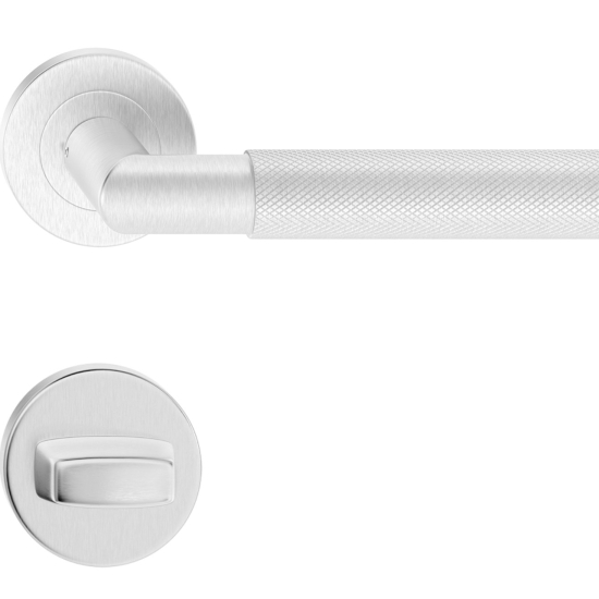 Manere usi ESSA argintiu inox wc