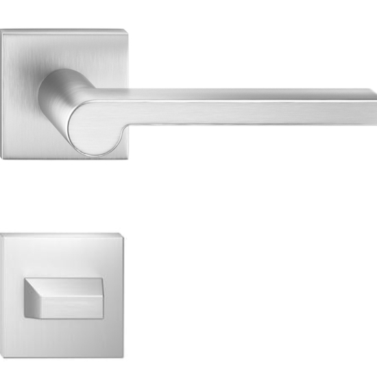 Manere usi PANDORA crom satin wc