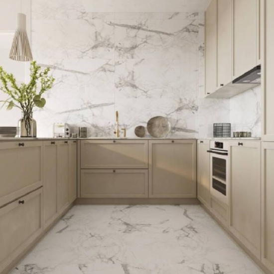 Parchet SPC VILO Calacatta Snow