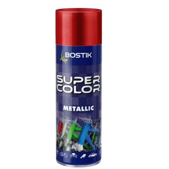 SPRAY BOSTIK SC METALLIC ROSU 400ML