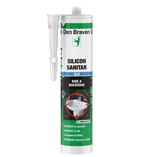 SILICON SANITAR ALB 280ML DB DIY