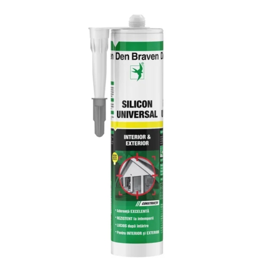 SILICON UNIVERSAL GRI 280ML DB DIY