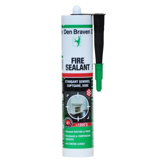 FIRE SEALANT 1200 GRADE NEGRU 280ML DB DIY