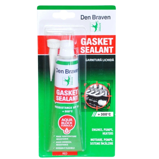 GASKET SEALANT ROSU 80ML BLISTER DEN BRAVEN