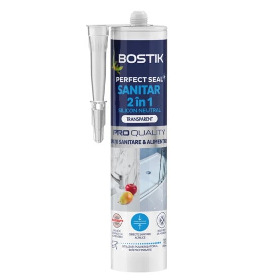 SILICON SANITAR TRANSPARENT 260ML TIGER