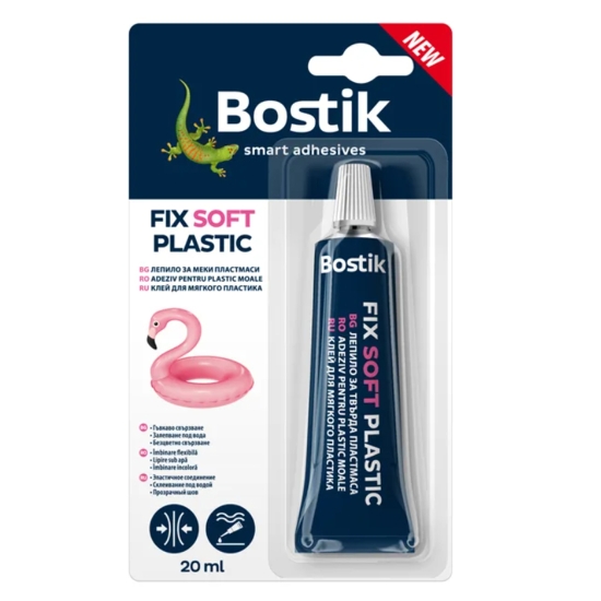 ADEZIV FIX SOFT PLASTIC 20ML BOSTIK